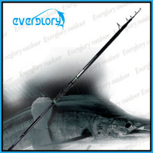 Alto rendimiento de rendimiento mezclado de carbono Tele Surf Rod Rod Pesca